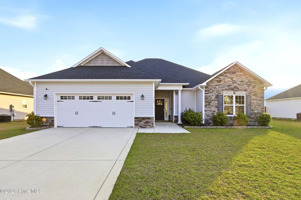 Photo of 312 Wood House Drive, Jacksonville, NC 28546 (MLS # 100562306)
