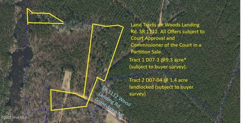 Vacant Land For Sale - D07-3 Wood Landing Road<br/> Grantsboro, NC 28529