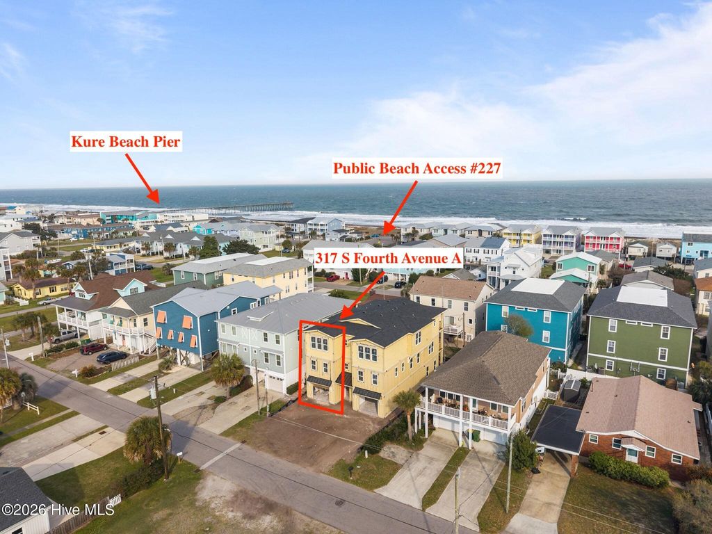 Photo of 317 S Fourth Avenue #A, Kure Beach, NC 28449 (MLS # 100547046)