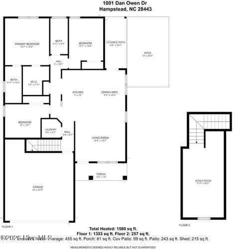 Tiny photo for 1001 Dan Owen Drive, Hampstead, NC 28443 (MLS # 100592513)