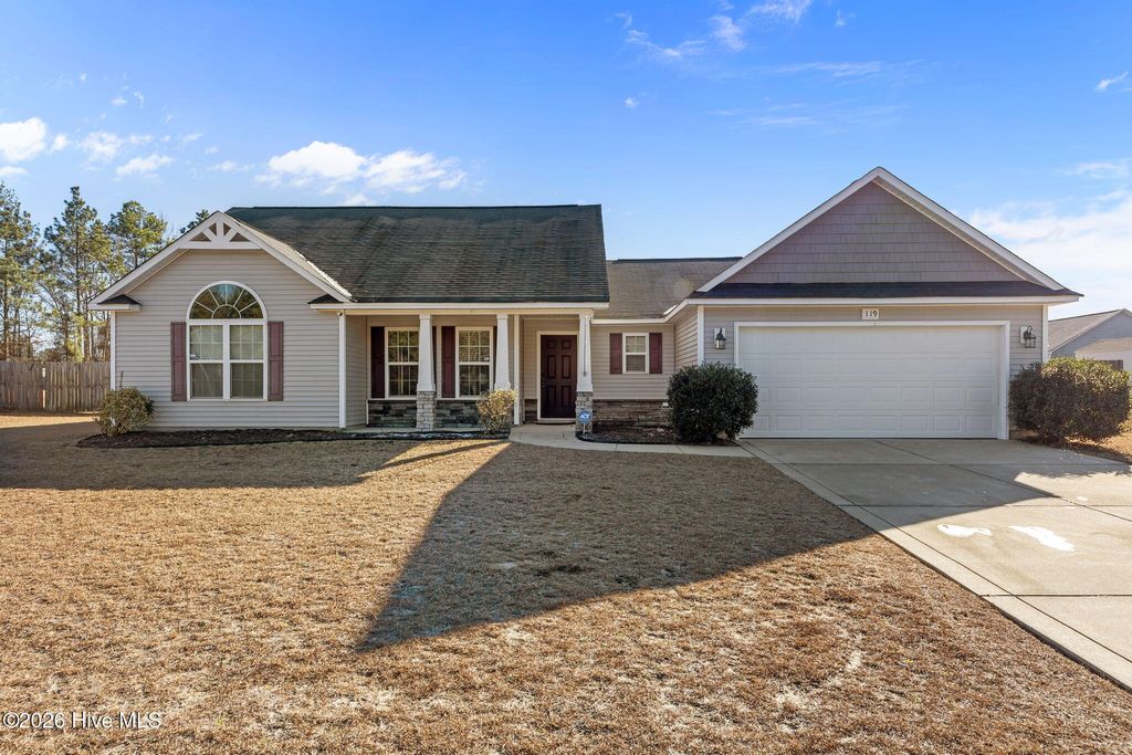 Photo of 119 Yellowfoot Drive, Raeford, NC 28376 (MLS # 100552105)