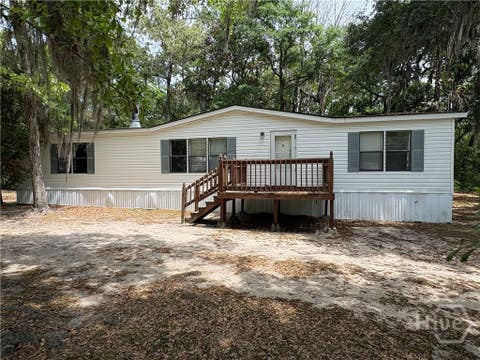 Mobile Home For Sale - 74 Beulah Road<br/> Liberty County, Midway, GA 31320