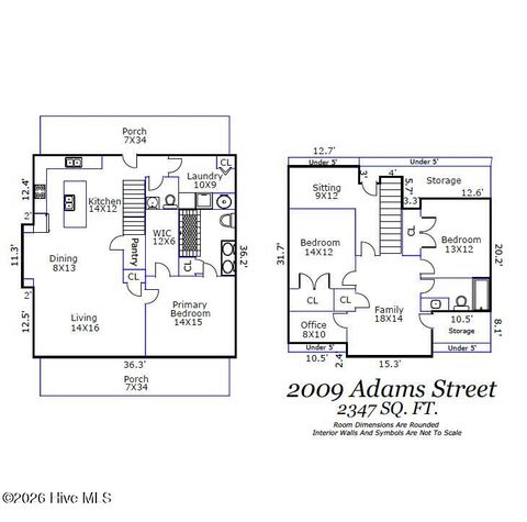 Tiny photo for 2009 Adams Street, Wilmington, NC 28401 (MLS # 100587475)