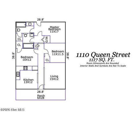 Tiny photo for 1110 Queen Street, Wilmington, NC 28401 (MLS # 100555490)