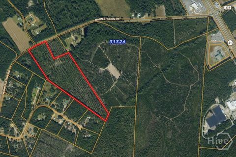 Vacant Land For Sale - Rahn Station Road<br/> Rincon, GA 31326