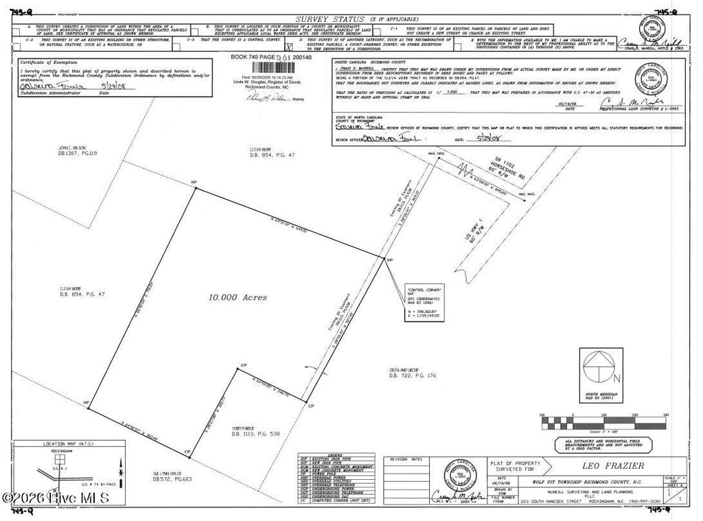 Photo of 139 Horseshoe Road, Rockingham, NC 28379 (MLS # 100603102)