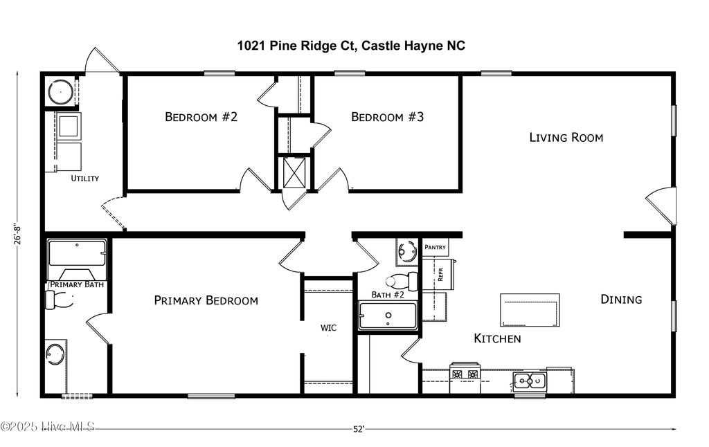 Photo of 1021 Pine Ridge Court, Castle Hayne, NC 28429 (MLS # 100540749)