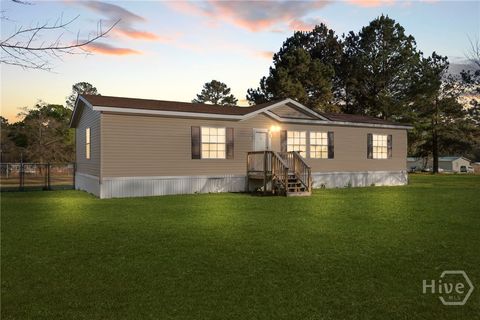 Mobile Home For Sale - 113 Shari Drive<br/> Effingham County, Guyton, GA 31312