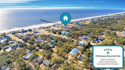 Tiny photo for 700 Ocean Drive #Unit 104, Oak Island, NC 28465 (MLS # 100606188)