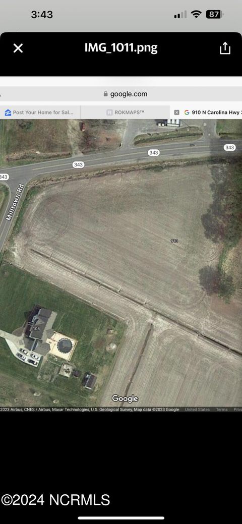 Vacant Land For Sale - 000 343 Hwy<br/> Camden, NC 27974