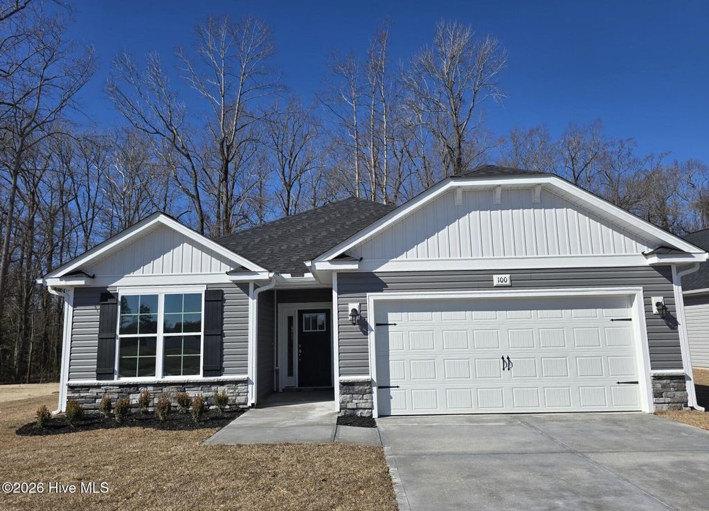 Photo of 100 Fishing Creek Drive, New Bern, NC 28562 (MLS # 100535805)