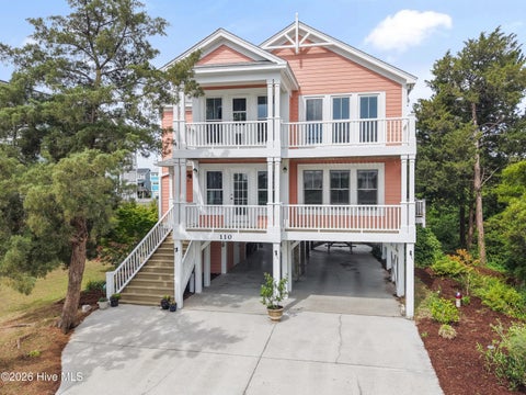 Photo of 110 Heron Drive, Holden Beach, NC 28462 (MLS # 100582513)