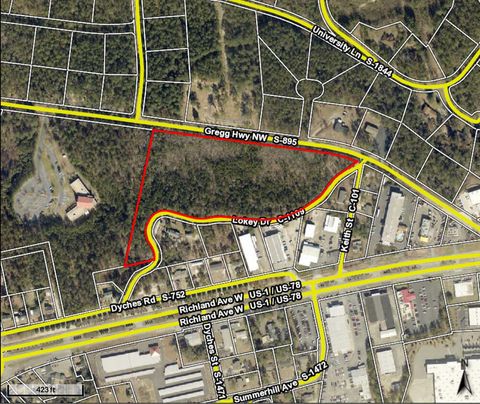 Vacant Land For Sale - 000 Gregg Highway<br/> Aiken County, Aiken, SC 29801
