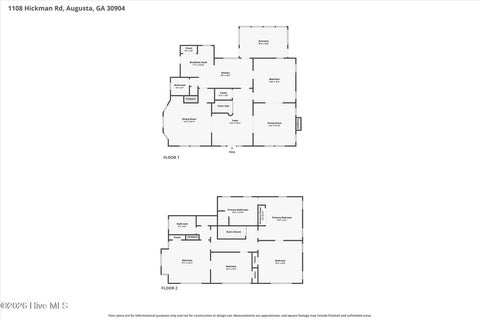 Homes For Sale - 1108 Hickman Road<br/> Augusta, GA 30904