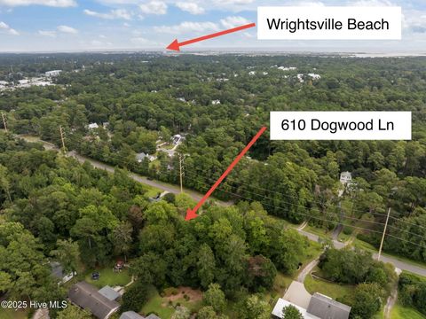 Vacant Land For Sale - 610 Dogwood Lane<br/> Wilmington, NC 28409