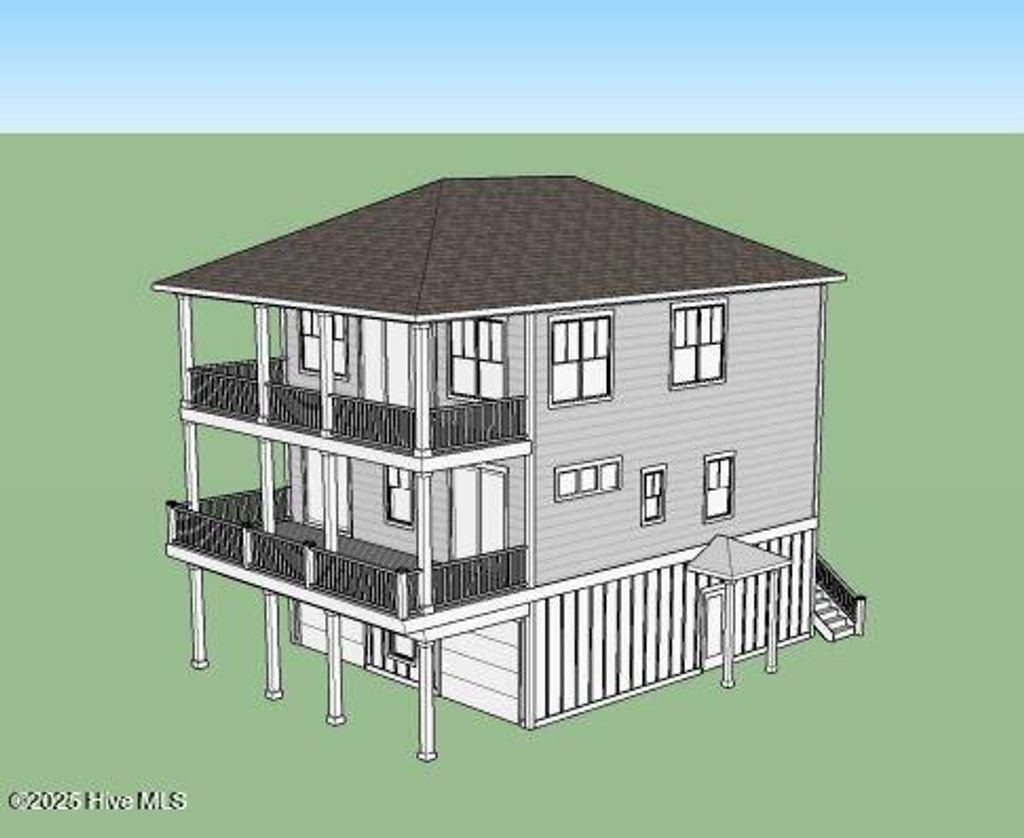 Photo of 120 Sandlin Lane, North Topsail Beach, NC 28460 (MLS # 100445413)