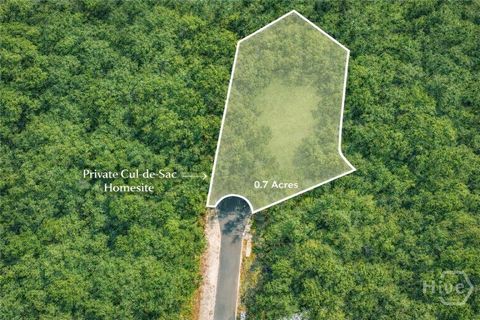 Vacant Land For Sale - 143 Wood Haven Lane<br/> Pooler, GA 31322