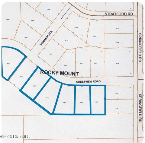 Vacant Land For Sale - LOT 4 Crestview Road<br/> Rocky Mount, NC 27801