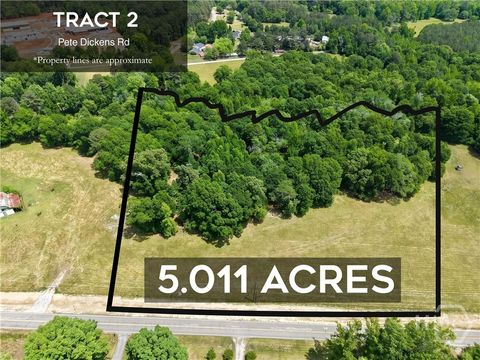 Vacant Land For Sale - TRACT 2 Mcnutt Creek Road<br/> Bogart, GA 30622