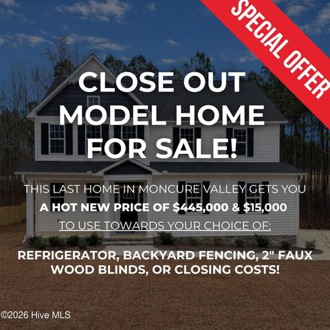 Homes For Sale - 117 Godwin Court<br/> Lee County, Sanford, NC 27330