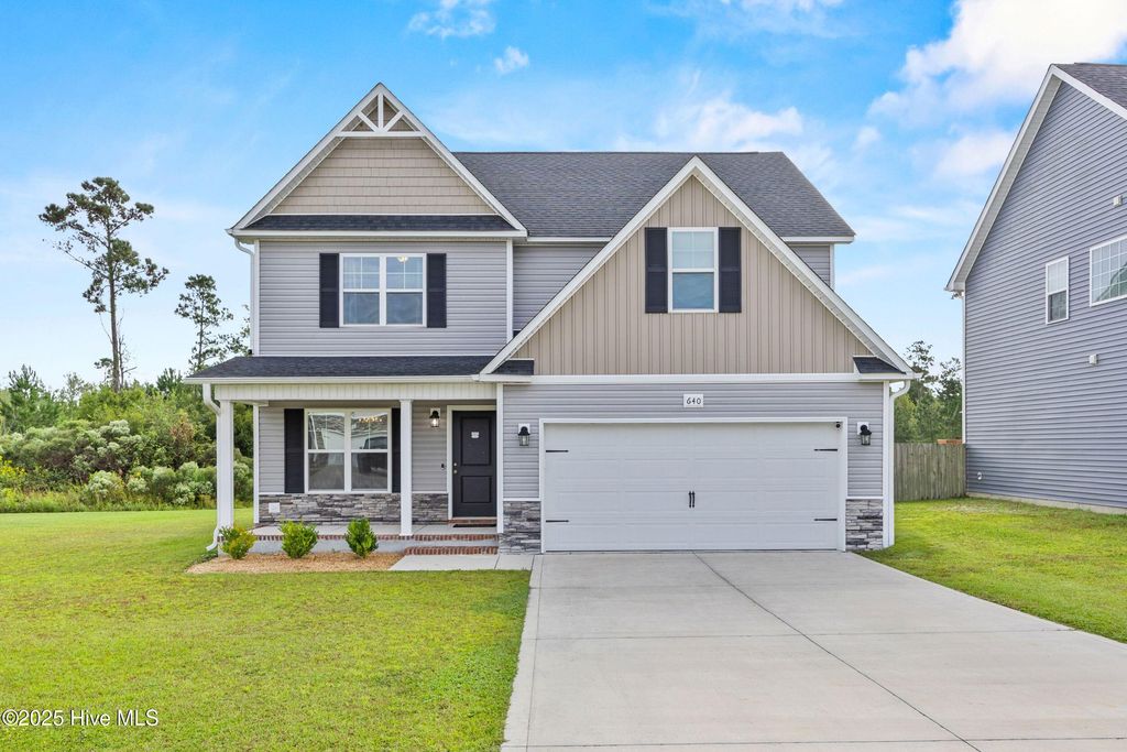 Photo of 640 Aria Lane, Hubert, NC 28539 (MLS # 100535505)