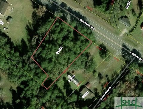 Vacant Land For Sale - 1 AC E Oglethorpe Highway<br/> Liberty County, Midway, GA 31320