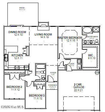 Photo of 3003 Bluewater Boulevard, New Bern, NC 28562 (MLS # 100599078)