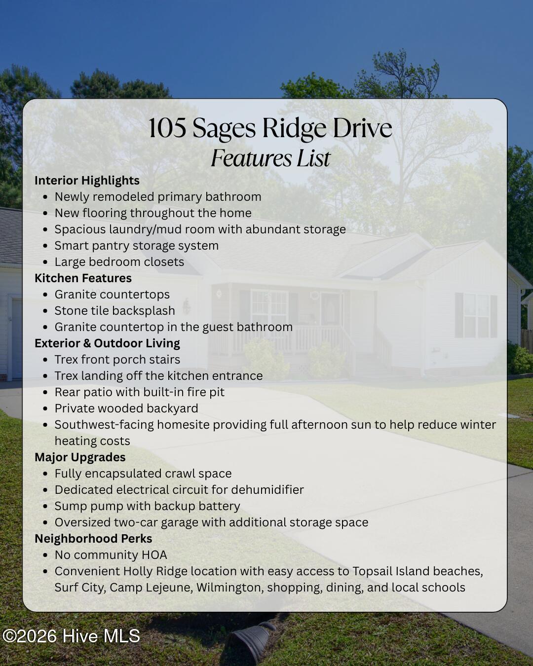 105 Sages Ridge Drive