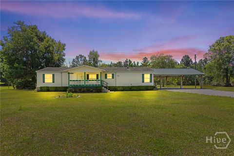 Mobile Home For Sale - 166 Little Horsepen Road<br/> Effingham County, Guyton, GA 31312