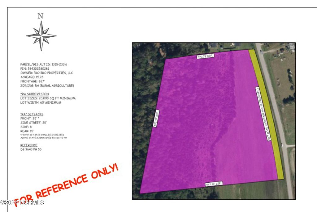 Photo of 0000 Queens Creek Road, Hubert, NC 28539 (MLS # 100442794)