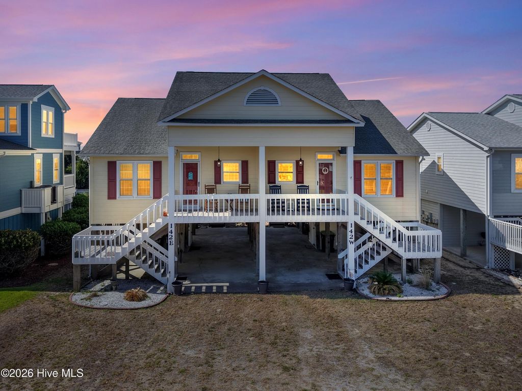 Photo of 142 Brunswick Avenue E #A (East), Holden Beach, NC 28462 (MLS # 100584626)