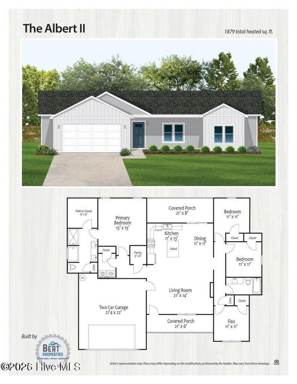 Photo of 2624 Fountaintown Road, Chinquapin, NC 28521 (MLS # 100555765)