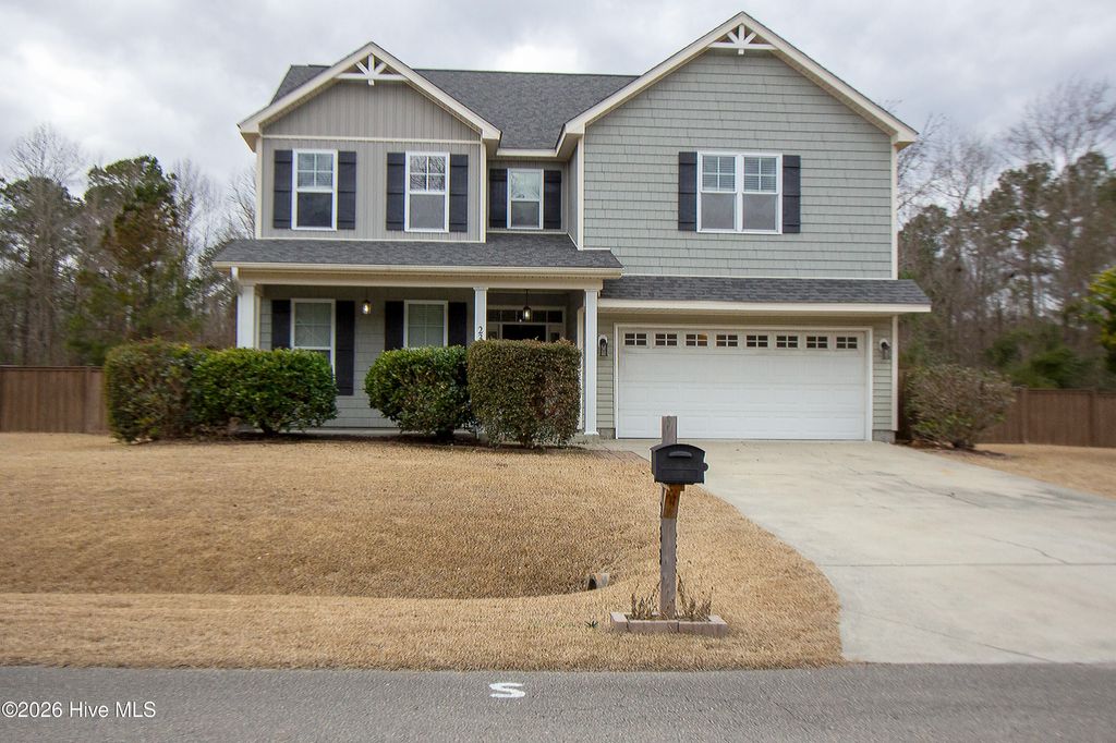 Photo of 233 Blue Creek Farms Drive, Jacksonville, NC 28540 (MLS # 100555872)