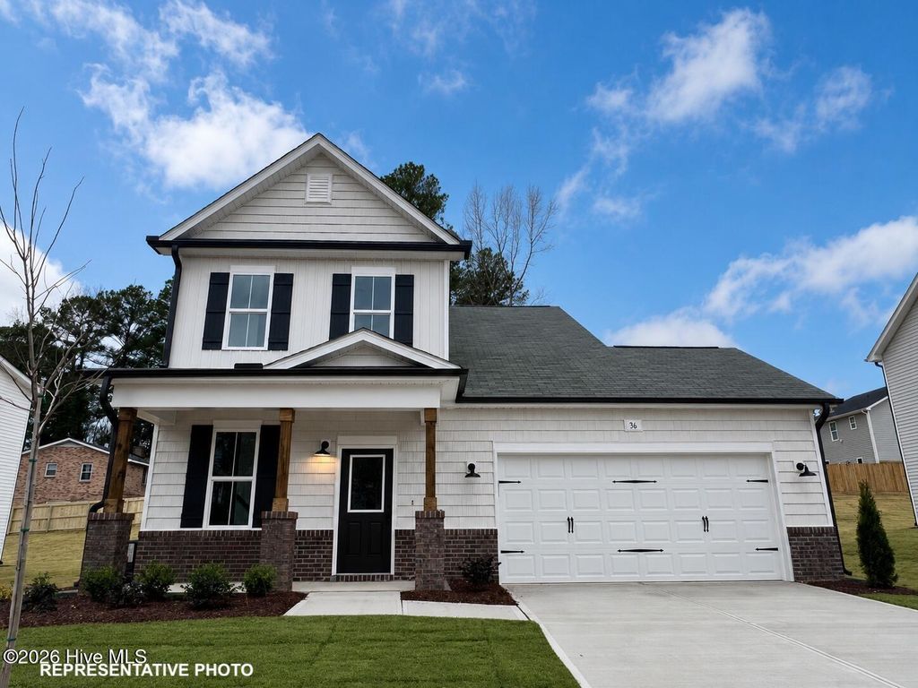 Photo of 483 Springtooth Drive, Zebulon, NC 27597 (MLS # 100573749)