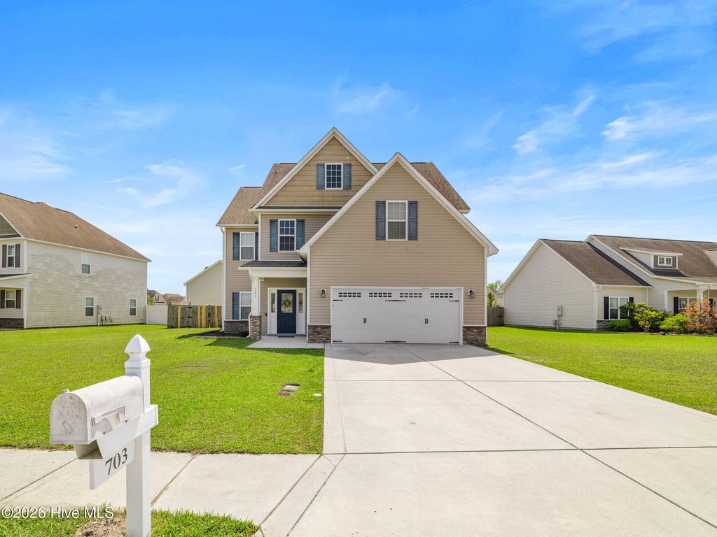 Photo of 703 Stafford Lane, Jacksonville, NC 28546 (MLS # 100568044)