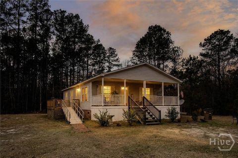 Mobile Home For Sale - 305 Magnolia Drive<br/> Effingham County, Eden, GA 