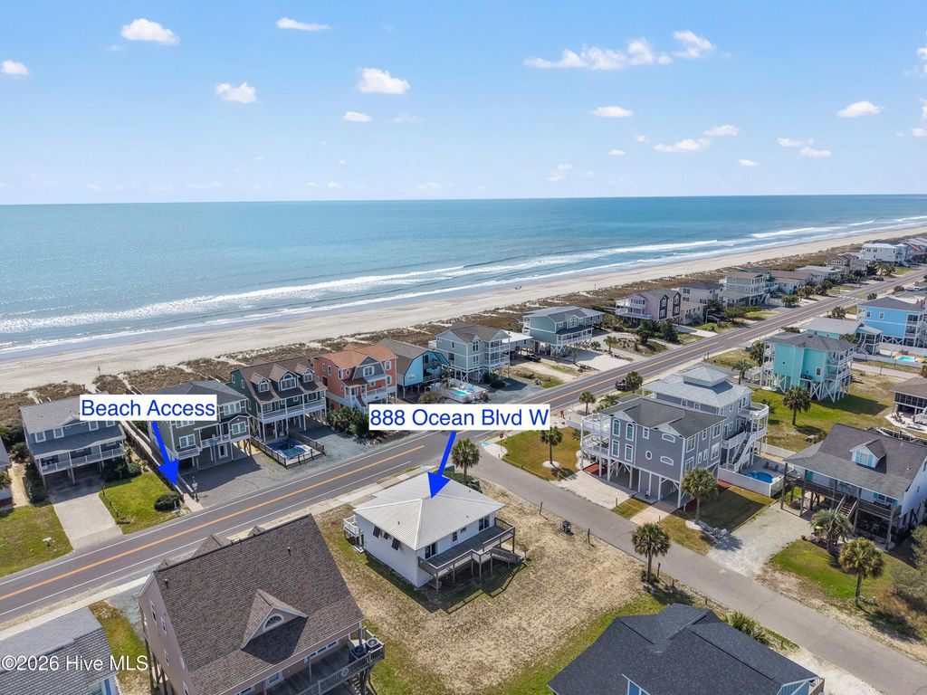 Photo of 888 Ocean Boulevard W, Holden Beach, NC 28462 (MLS # 100561675)
