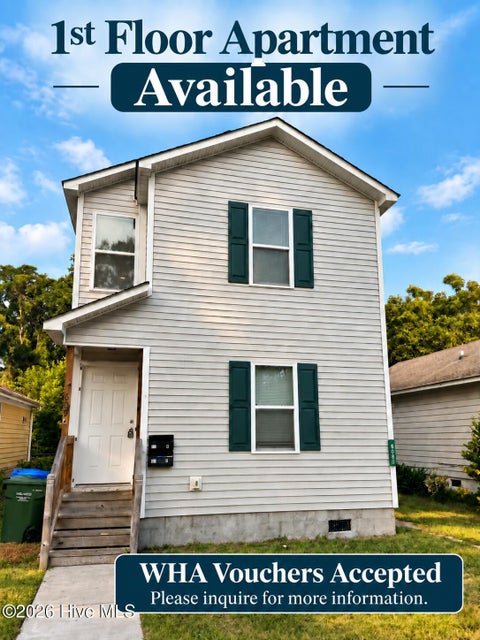 Multifamily For Rent - 609 N 8th Street #A<br/> New Hanover County, Wilmington, NC 28401