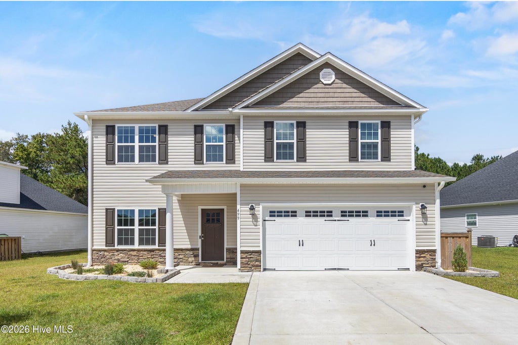 Photo of 499 Pebble Shore Drive, Sneads Ferry, NC 28460 (MLS # 100604637)