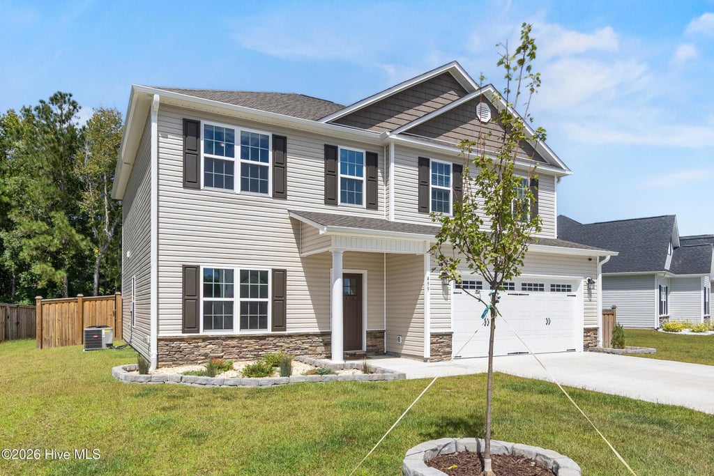 Photo of 499 Pebble Shore Drive, Sneads Ferry, NC 28460 (MLS # 100604637)