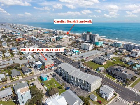 Condo For Sale - 108 S Lake Park Boulevard #UNIT 101<br/> Carolina Beach, NC 28428