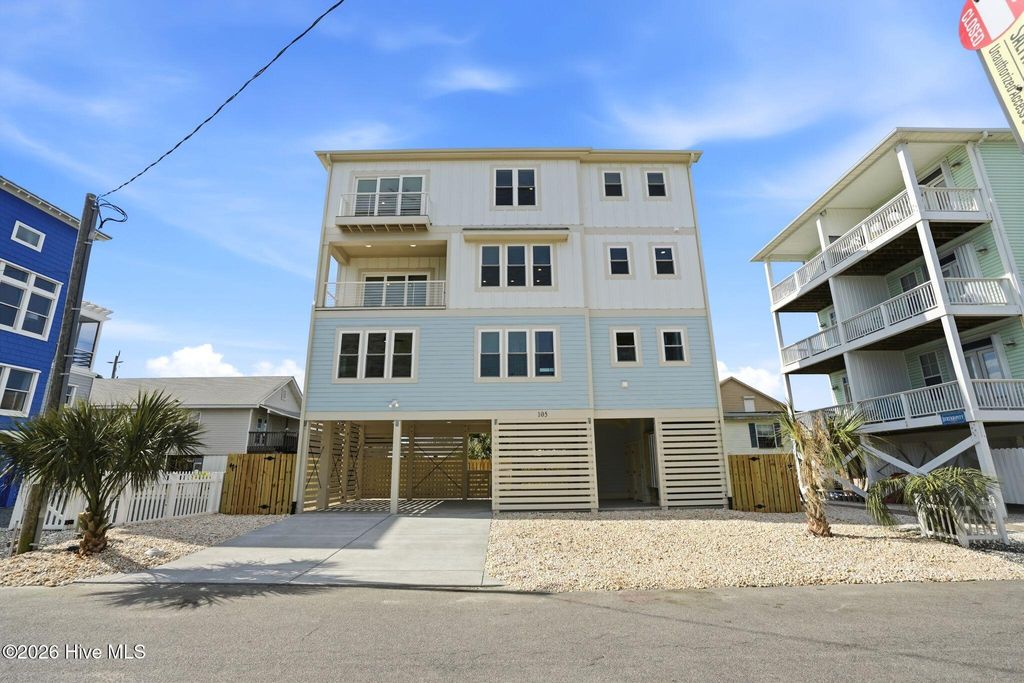 Photo of 105 Periwinkle Lane, Carolina Beach, NC 28428 (MLS # 100561284)