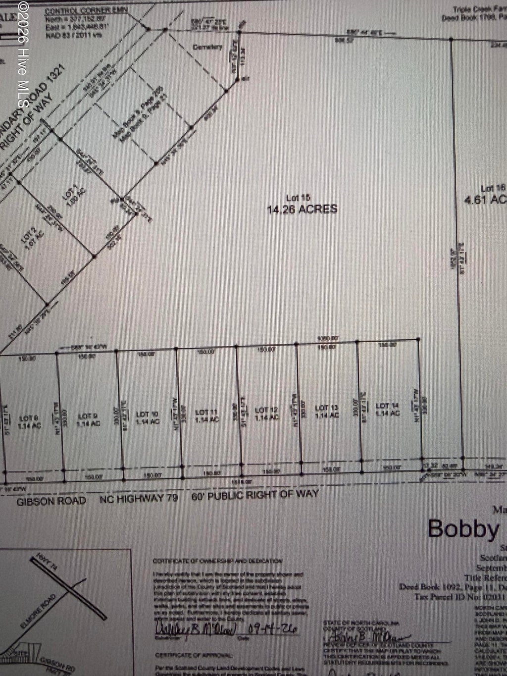 Photo of 15 Gibson Road, Laurinburg, NC 28352 (MLS # 100608156)