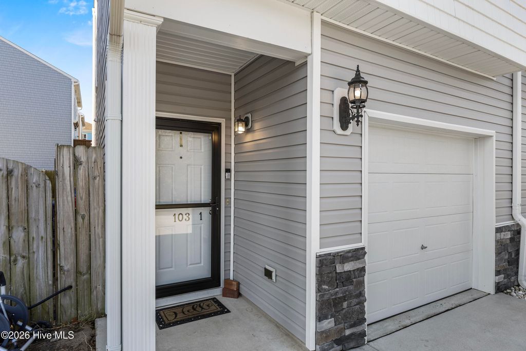 Photo of 103 Hiram Street #Unit 1, Carolina Beach, NC 28428 (MLS # 100559888)