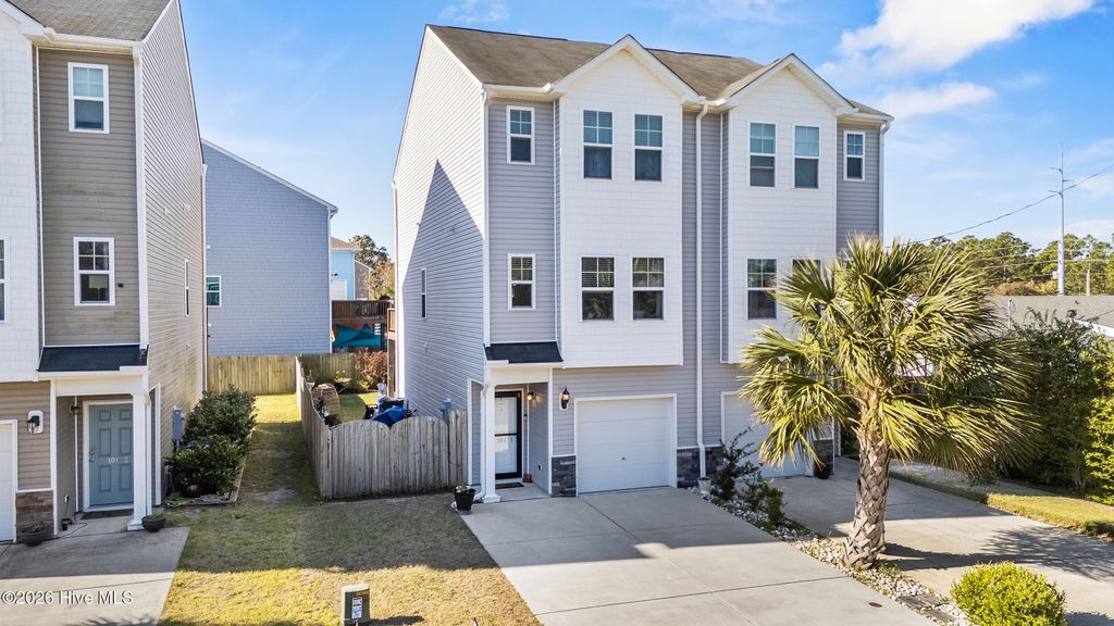 Photo of 103 Hiram Street #Unit 1, Carolina Beach, NC 28428 (MLS # 100559888)