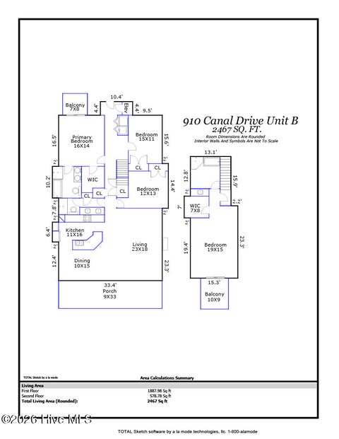 Condo For Sale - 910 Canal Drive #UNIT B<br/> Carolina Beach, NC 28428