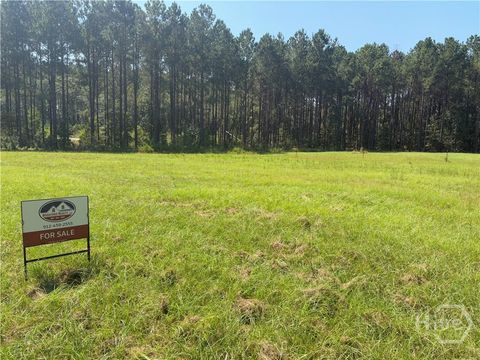 Vacant Land For Sale - 133 John Godley Lane<br/> Bulloch County, Ellabell, GA 31308