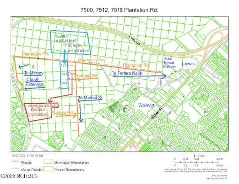 Vacant Land For Sale - 7500-7516 Plantation Road<br/> Wilmington, NC 28411