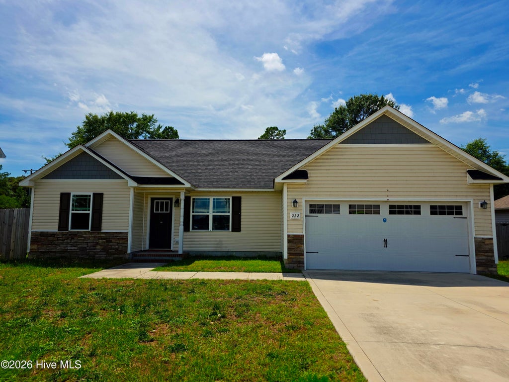 Photo of 222 Rowland Drive, Richlands, NC 28574 (MLS # 100583408)