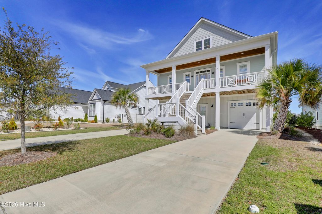 Photo of 393 Summerhouse Drive, Holly Ridge, NC 28445 (MLS # 100561723)